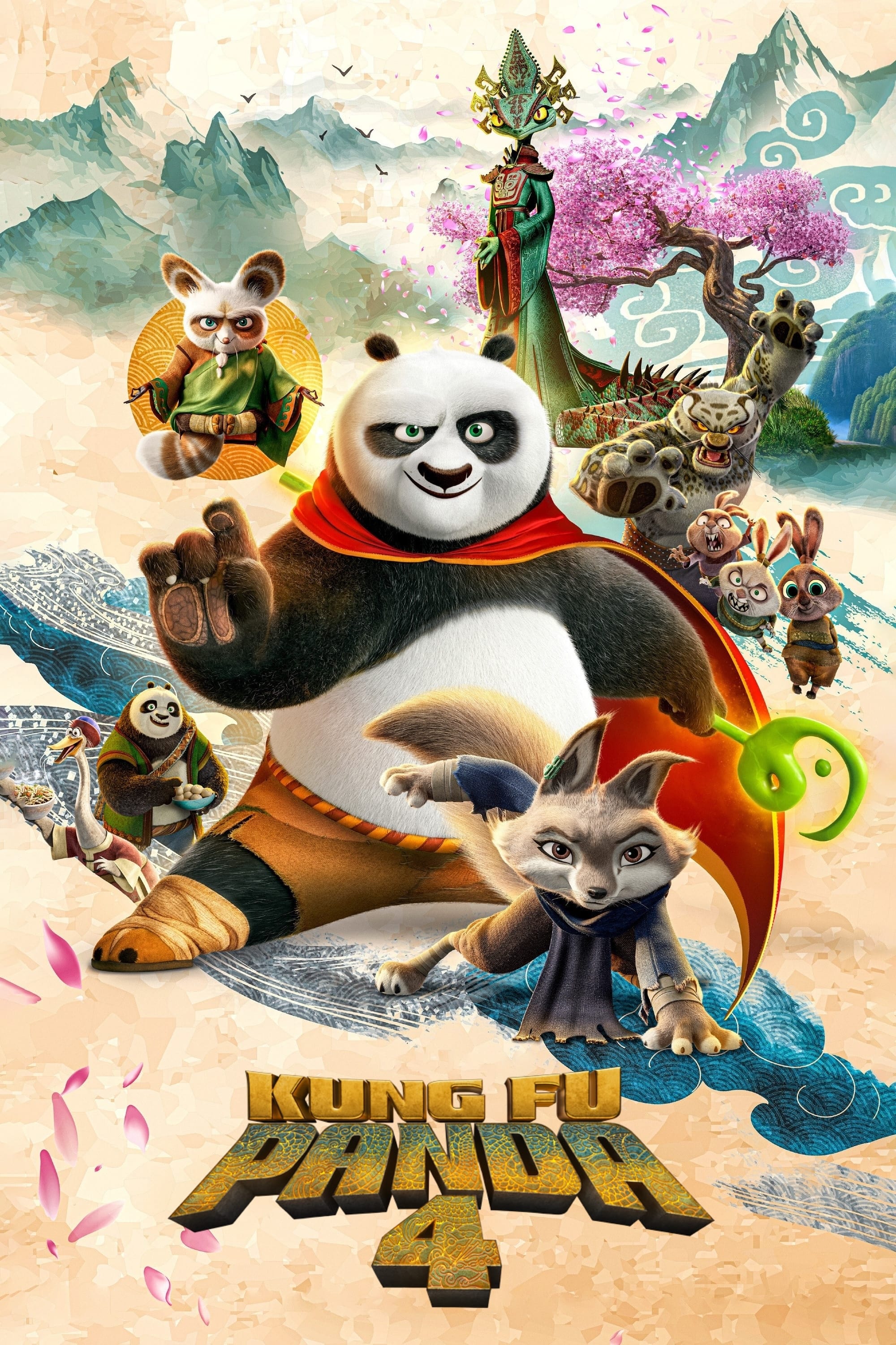 Kung Fu Panda 4 (2024) poster - Allmovieland.com