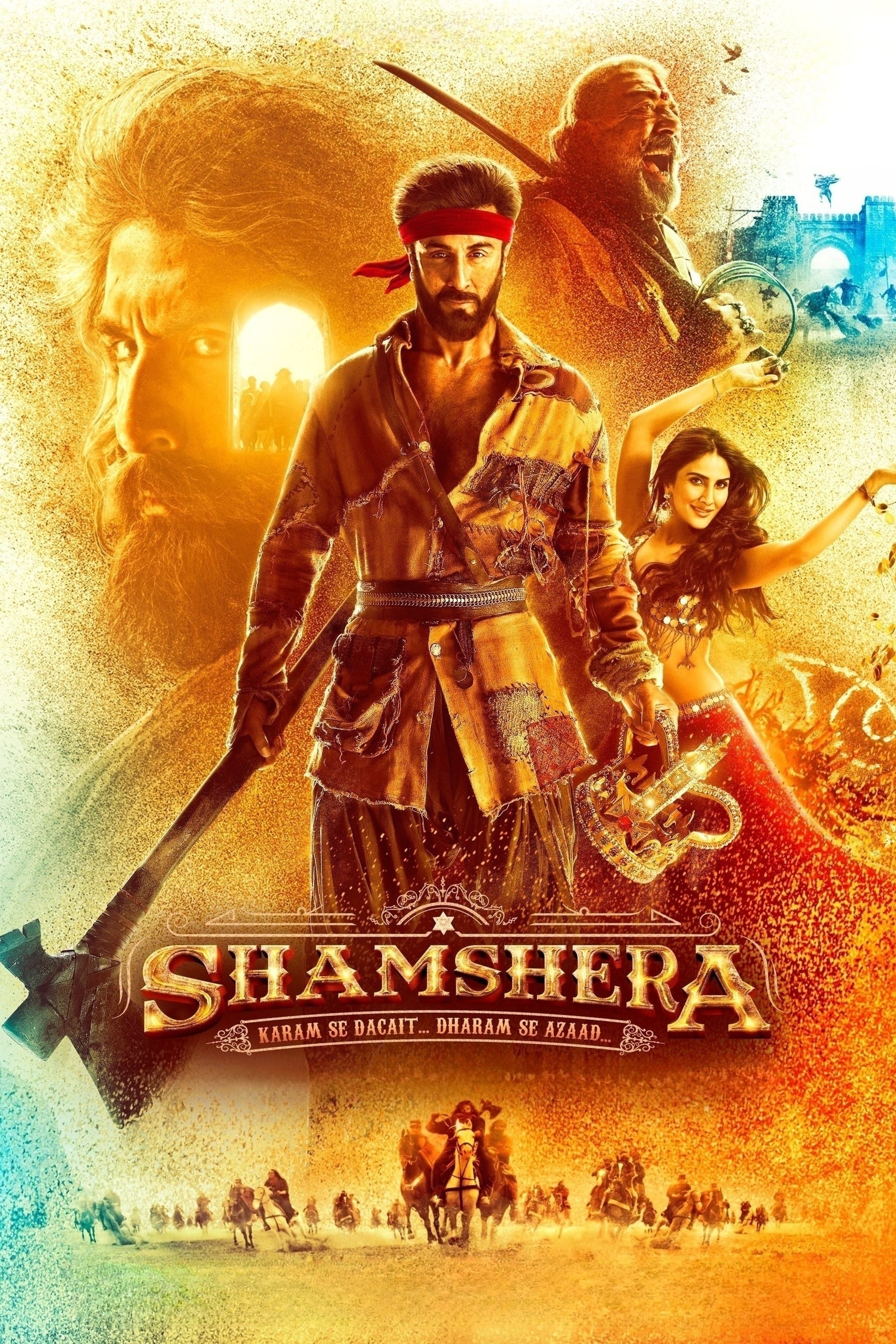 Shamshera (2022) poster - Allmovieland.com