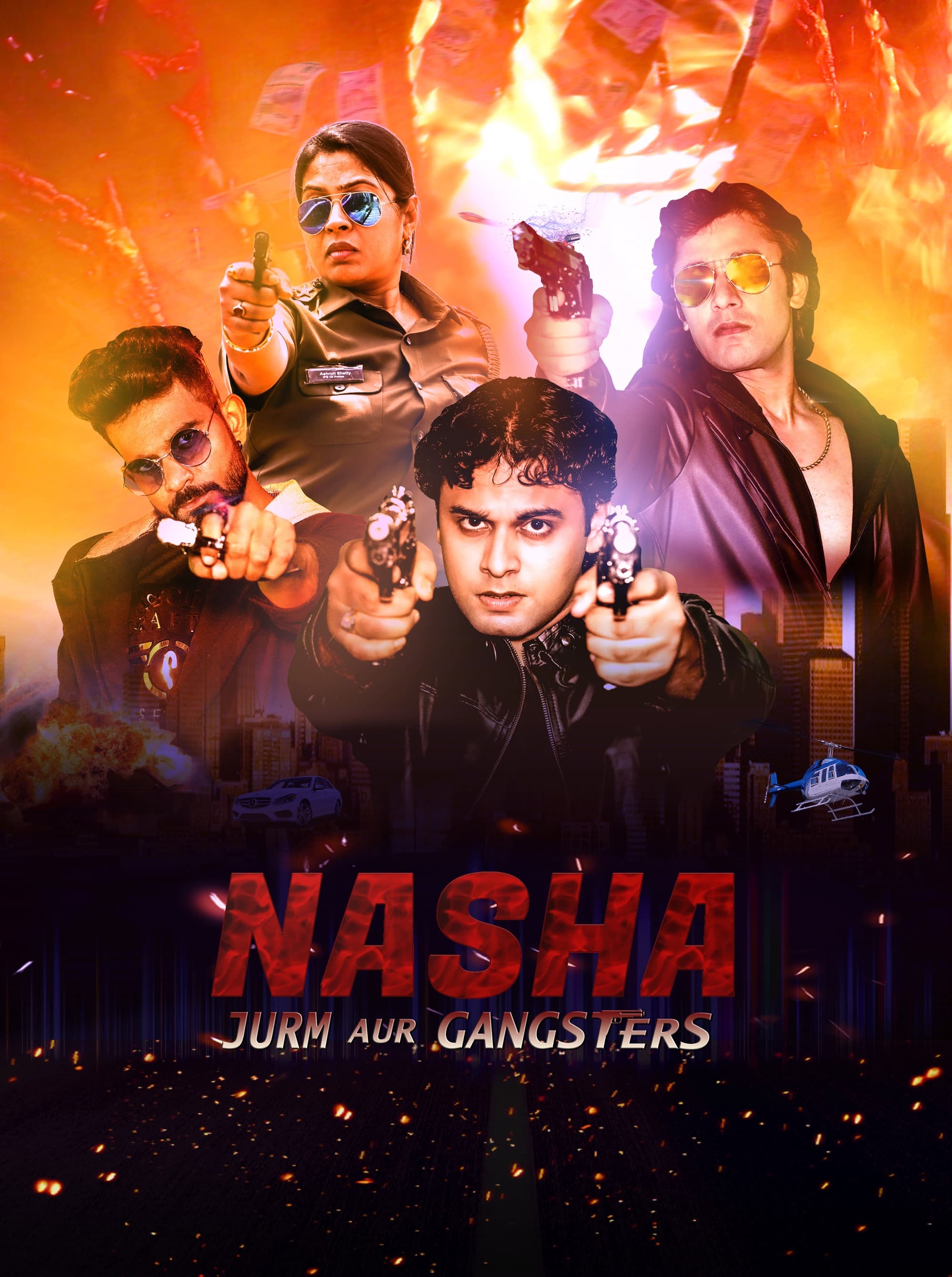 Nasha Jurm aur Gangsters (2024) poster - Allmovieland.com