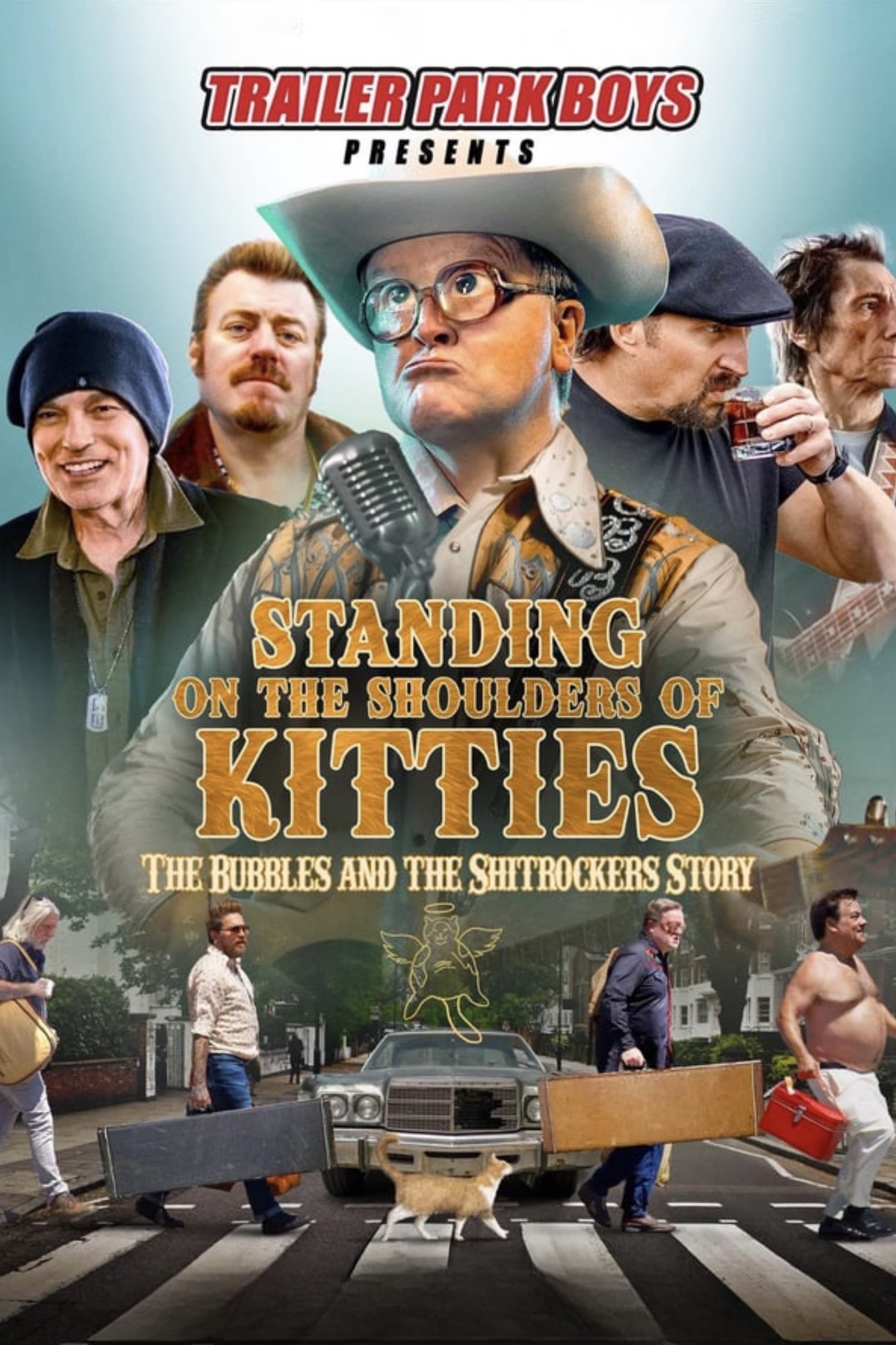 Standing on the Shoulders of Kitties: The Bubbles and the Shitrockers Story (2024) poster - Allmovieland.com