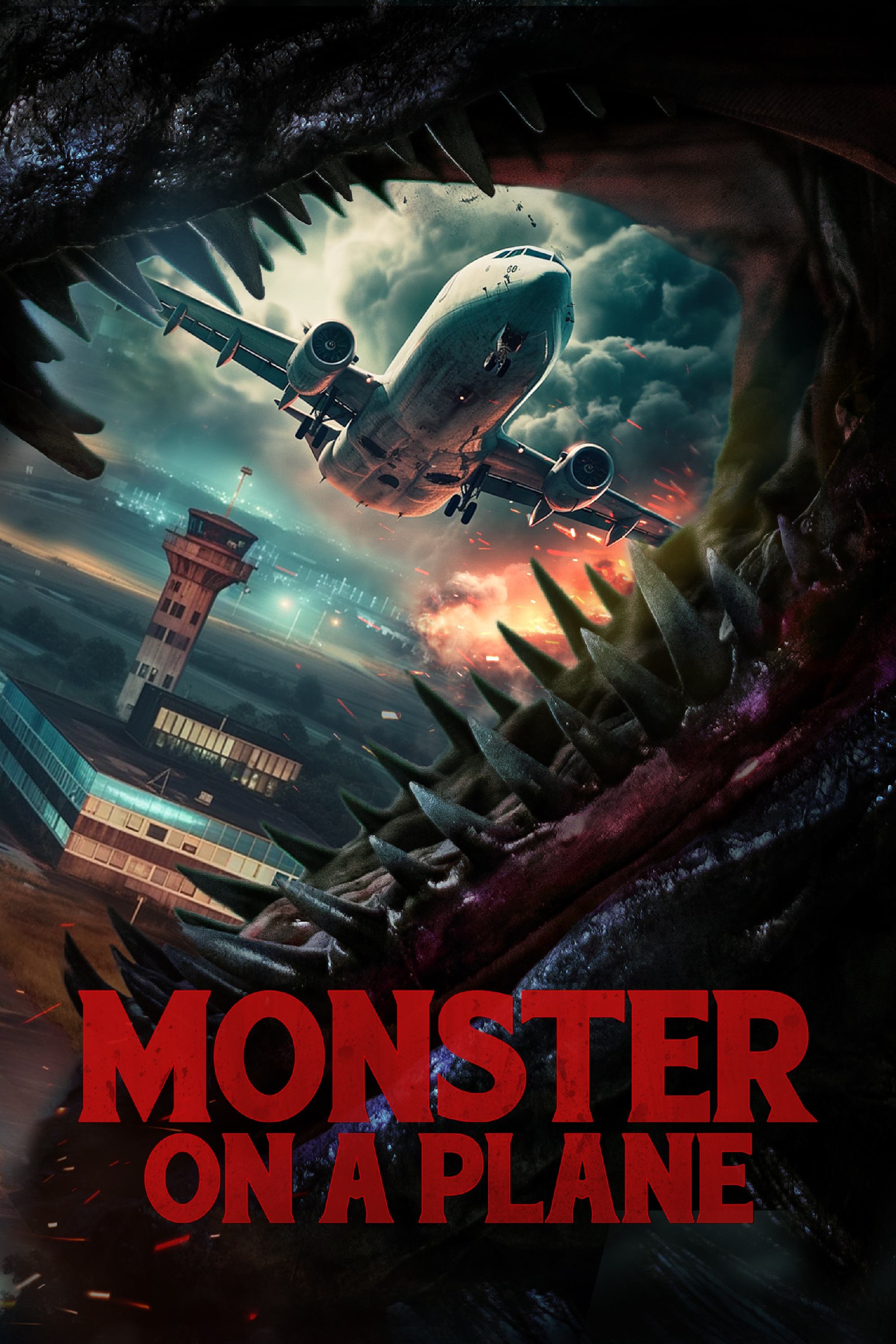 Monster on a Plane (2024) poster - Allmovieland.com